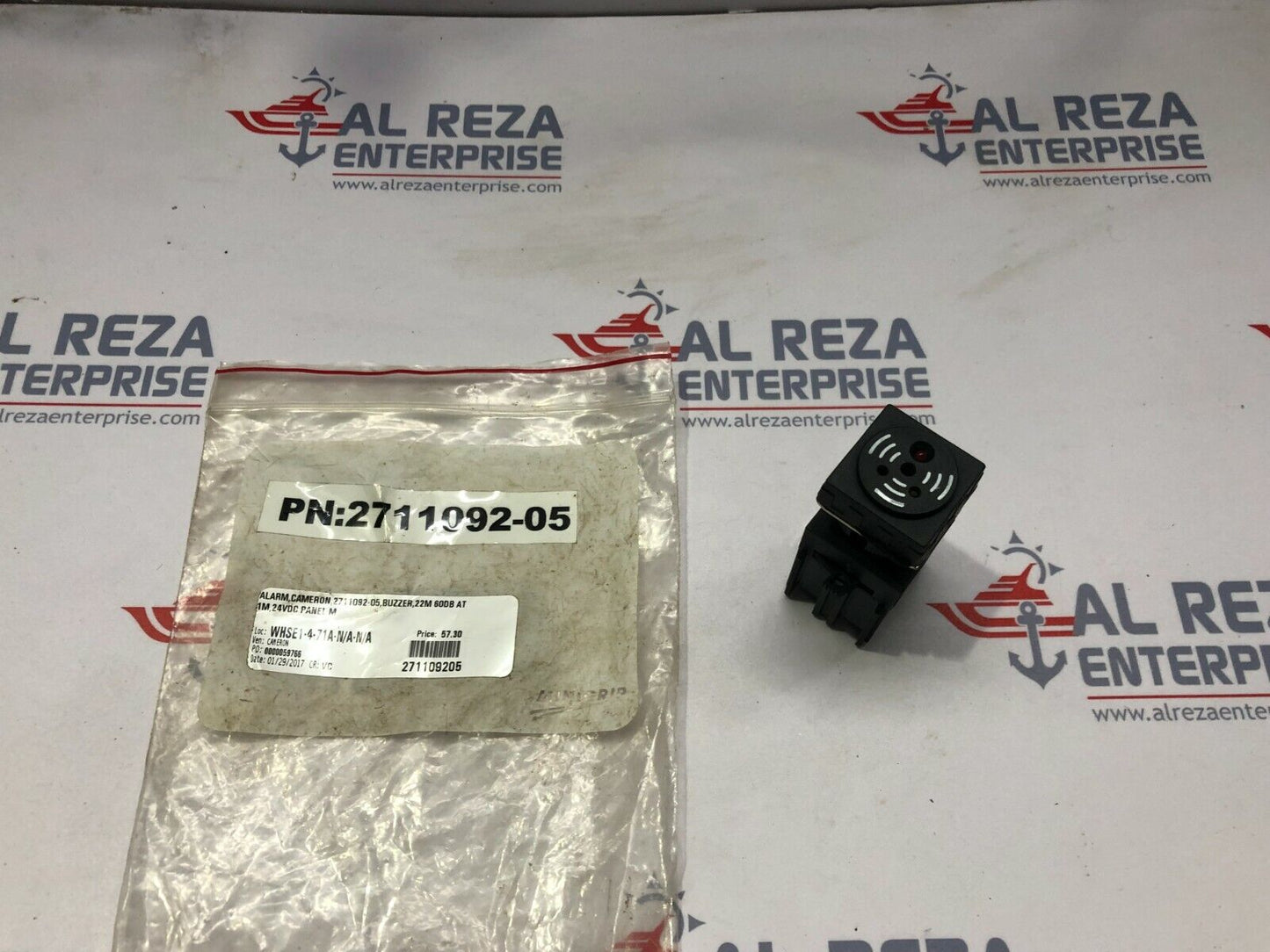 KOREA AUTO CONTROLS 2711092-05 BUZZER ALARM 12-24V AC/DC