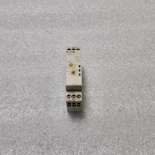 EATON ETR2-11 ON DELAY TIME RELAY 262684 24-240VAC/24-48VDC
