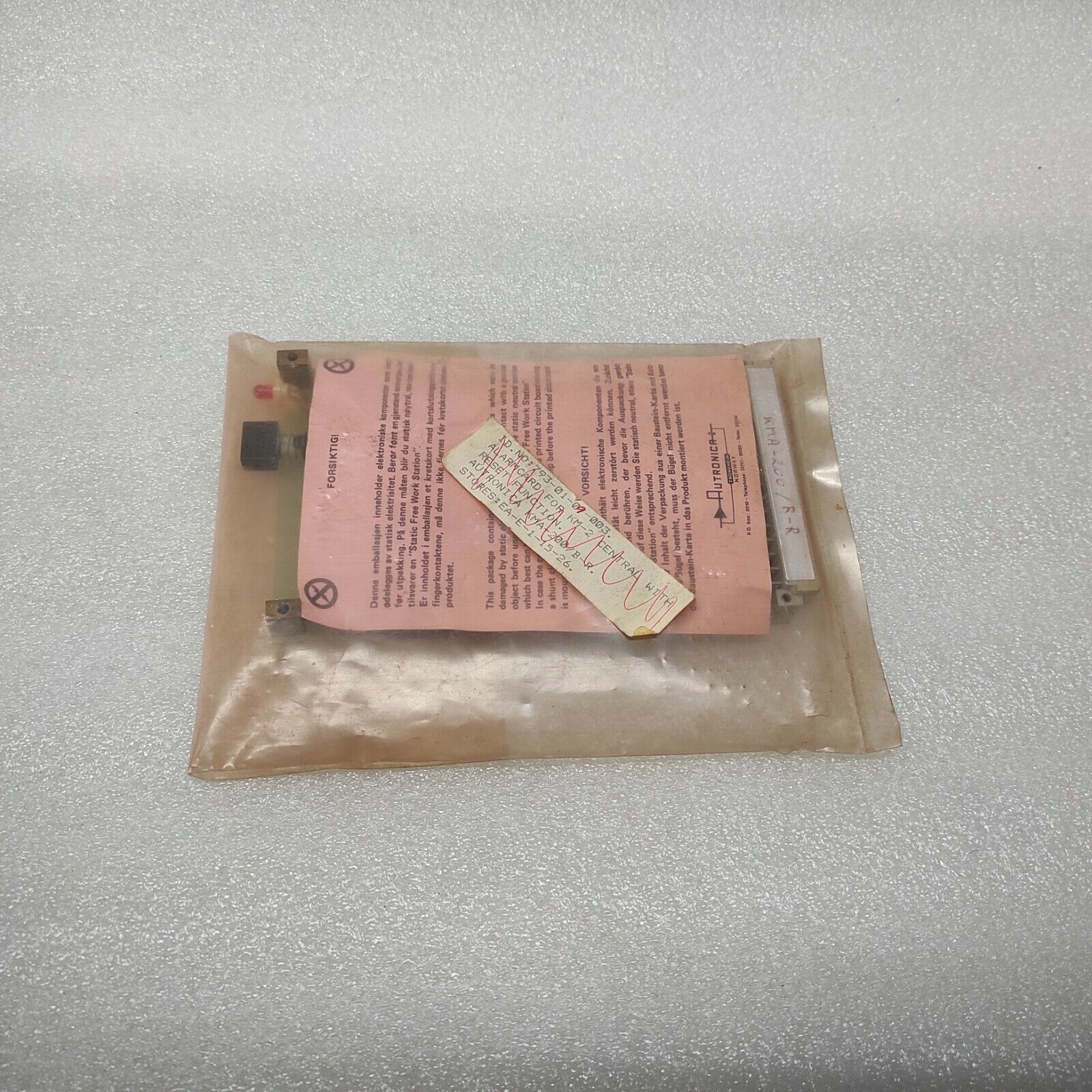 AUTRONICA KMA200 PCB 7251-008 KMA-200/B-R