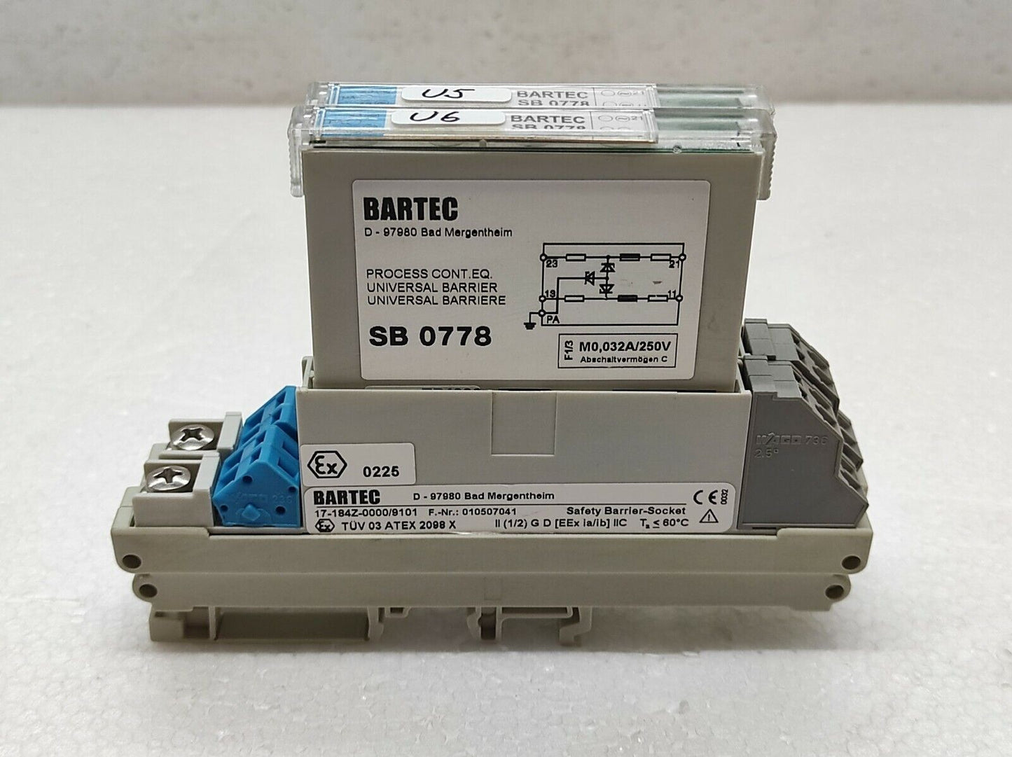 Bartec SB 0778 Process CONT EQ Universal Barrier SB0778 17-1834-8000/0778