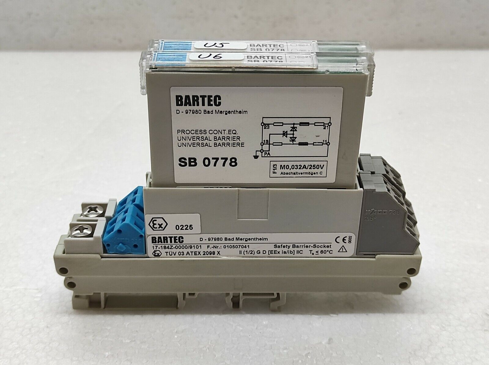 Bartec SB 0778 Process CONT EQ Universal Barrier SB0778 17-1834-8000/0778