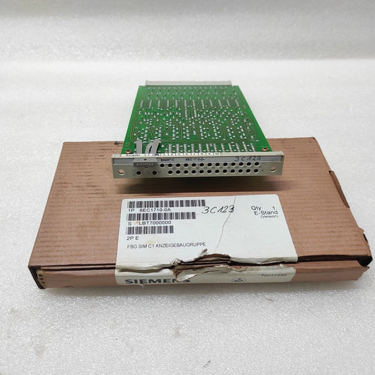 SIEMENS 6EC1710-0A SIMATIC C1 MODULE