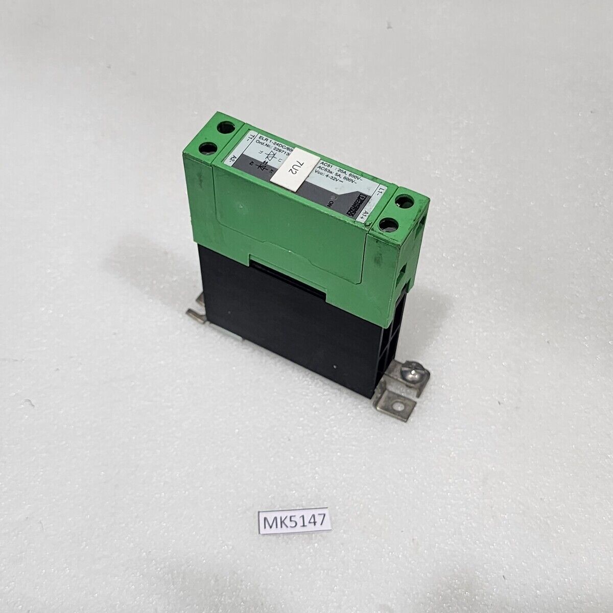 PHOENIX CONTACT ELR 1-24DC/600AC-20 SOLID STATE CONTACTOR 22 97 13 8