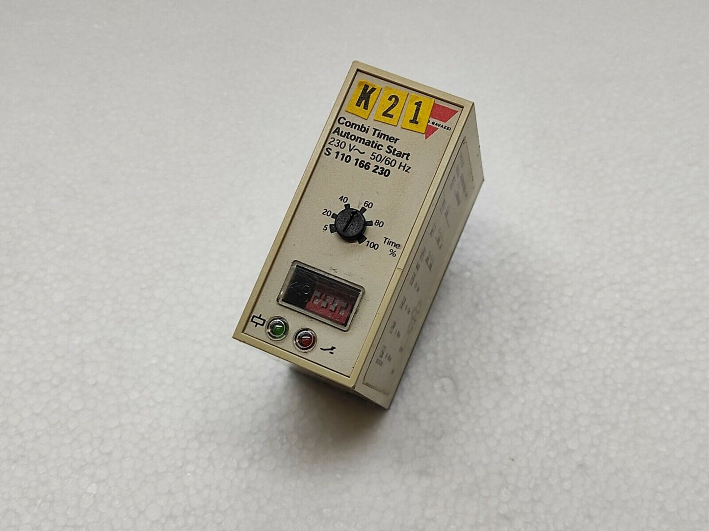 Carlo Gavazzi S 110 166 230 Combi Timer Automatic Start 230V AC S110166230