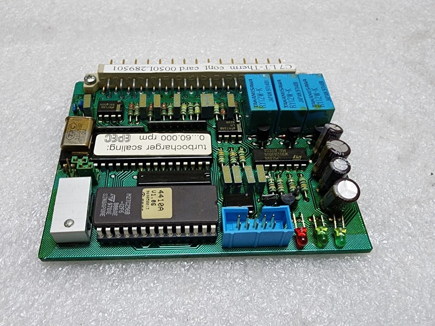 WARTSILA C7 LT-THERM CONTROL CARD 0050L289501