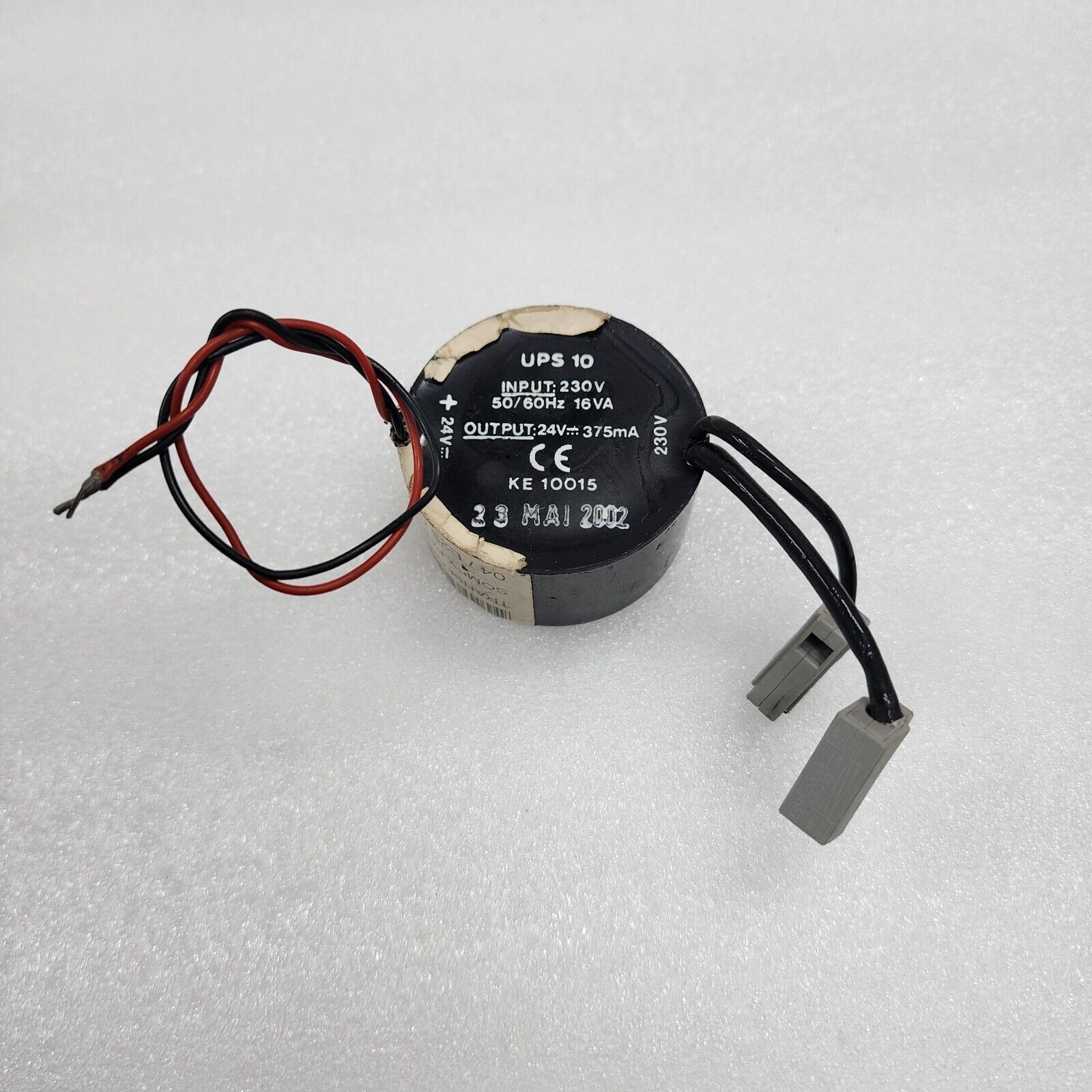 SOMFY UPS10 TRANSFORMER 24VDC