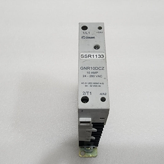 CROUZET GNR10DCZ SOLID STATE RELAY 24-280VAC 10A