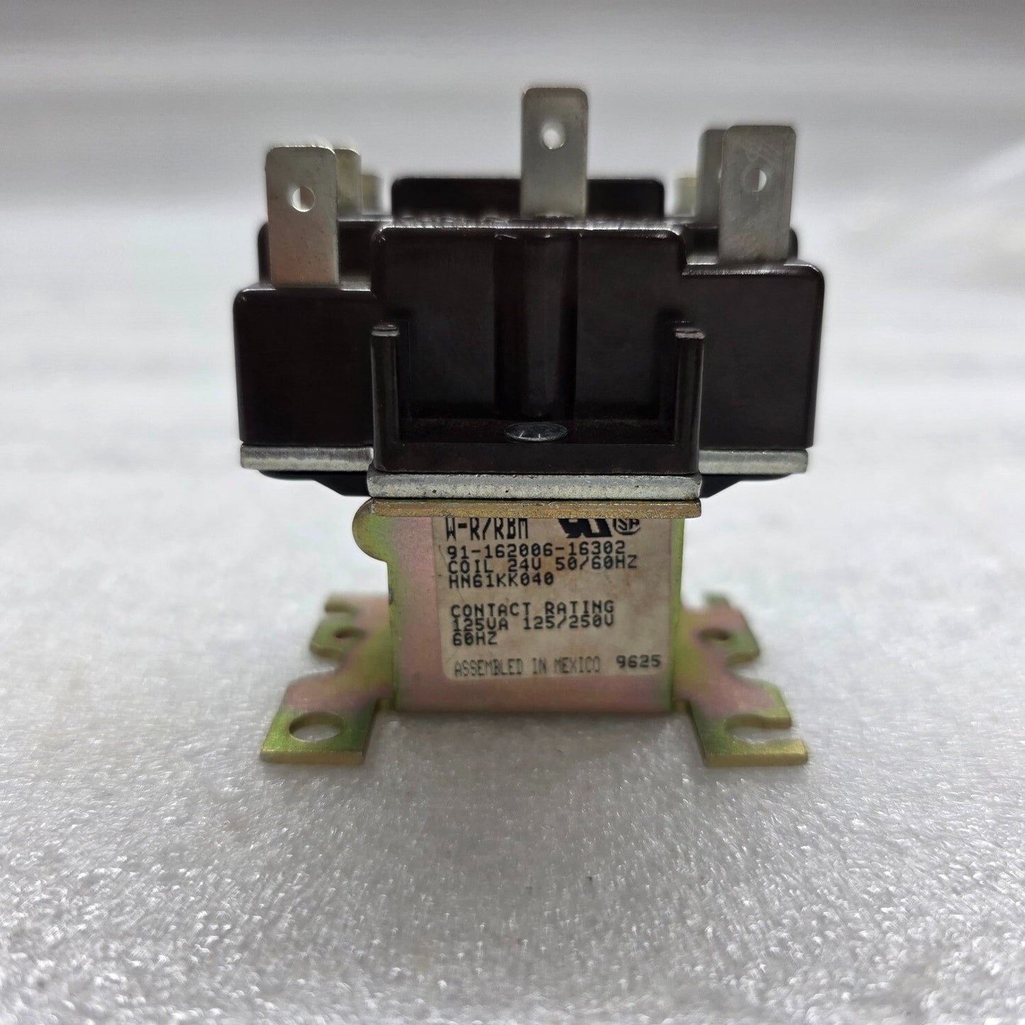 WHITE RODGERS W-R7RBM 2-POLE RELAY 91-162006-16302 24V HN61KK040