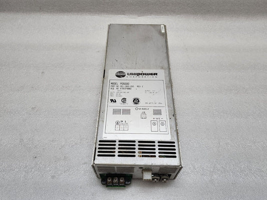 UNIPOWER CORPORATION PD5000 POWER SUPPLY 001-1900-050 REV E 24VDC 11A