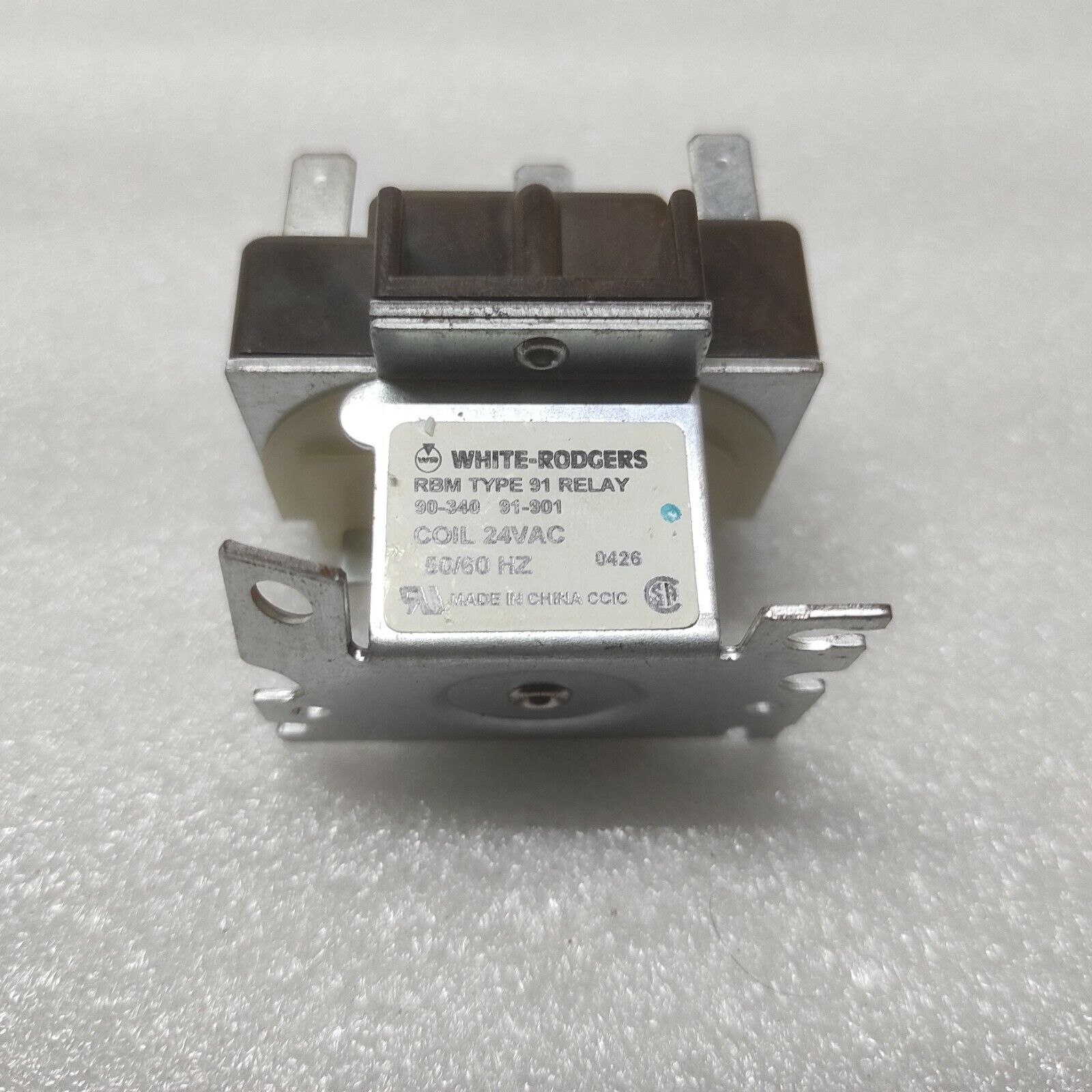 WHITE RODGERS RBM 90-340 91-RELAY 91-901 COIL VOLTAGE 24VAC