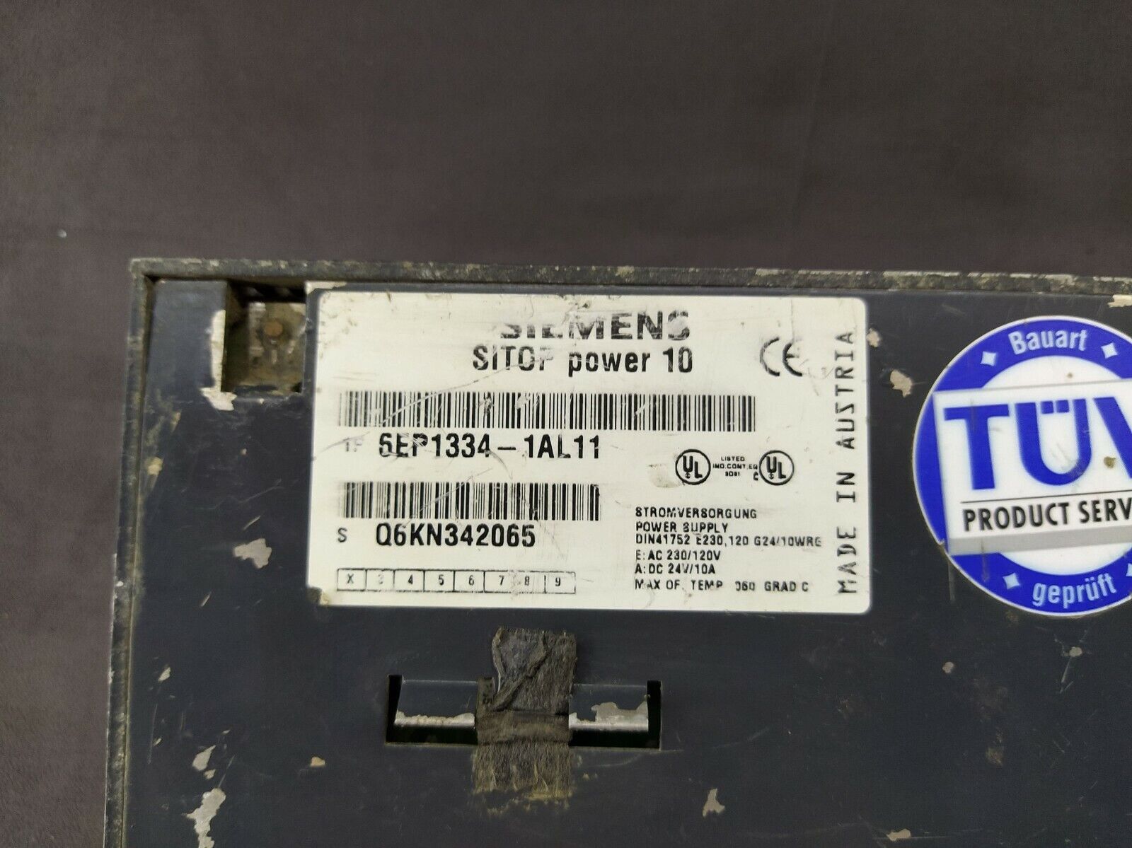 Siemens SITOP Power 10 6EP1 334-1AL11 Power Supply
