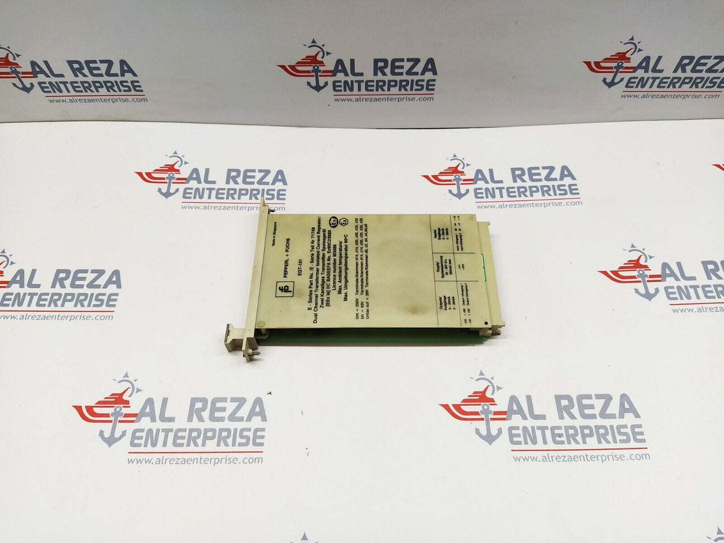 PEPPERL + FUCHS EGT-101 DUAL CHANNEL TRANSFORMER ISOLATED REPEATER 71748