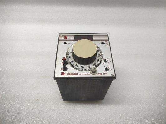 BAELZ AUTOMATIC WBS 2290 TEMPERATURE CONTROLLER 2290-A-D-2.7 230V