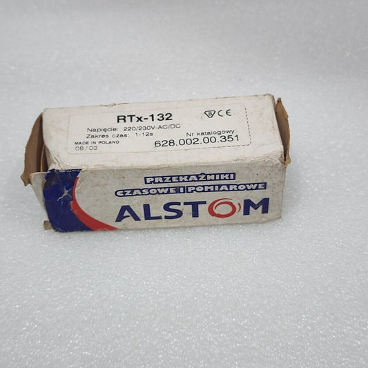 ALSTOM RTX-132 TIME RELAY 220-230V AC/DC
