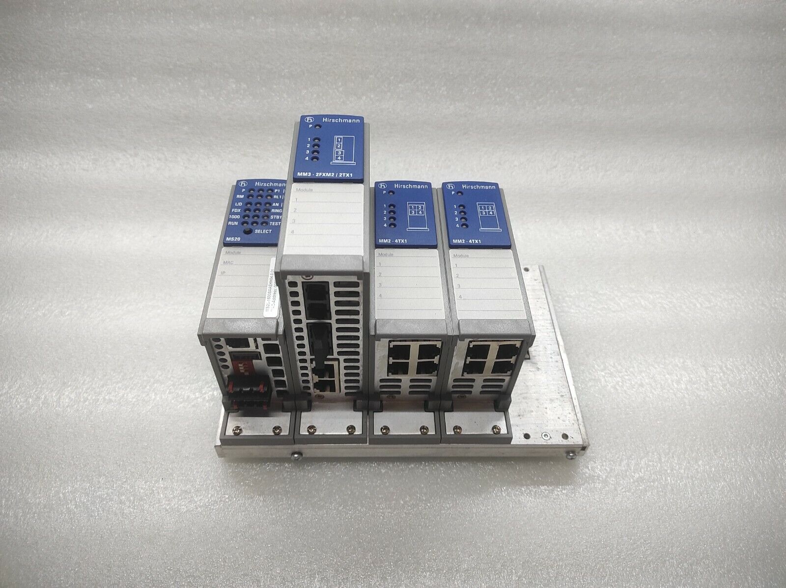 HIRSCHMANN MS20 MM3-2FXM2/2TX1 MM2-4TX1 MICE MEDIA MODULE