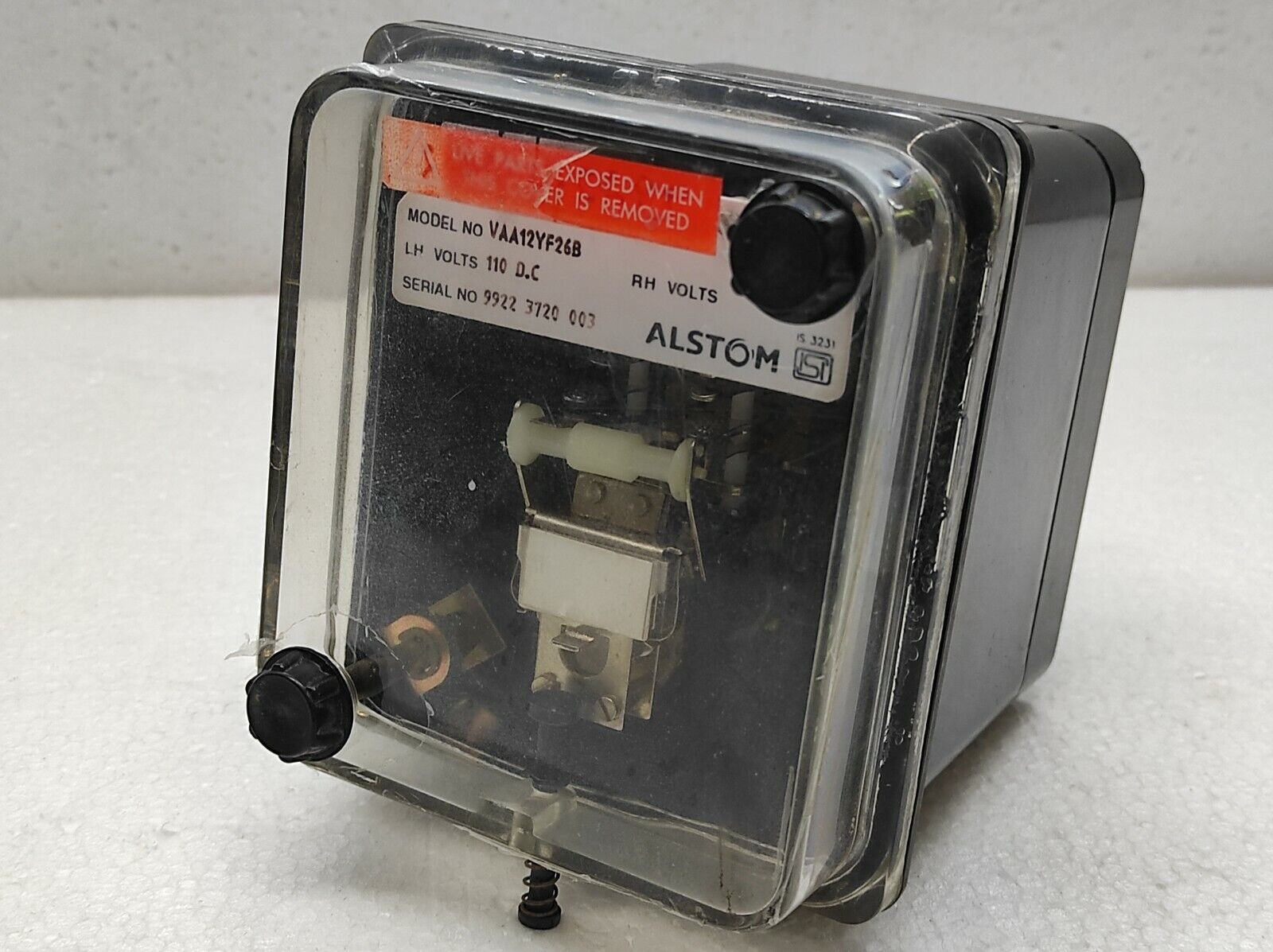 Alstom VAA12YF26B VAA Type Auxiliary Relay 110V DC