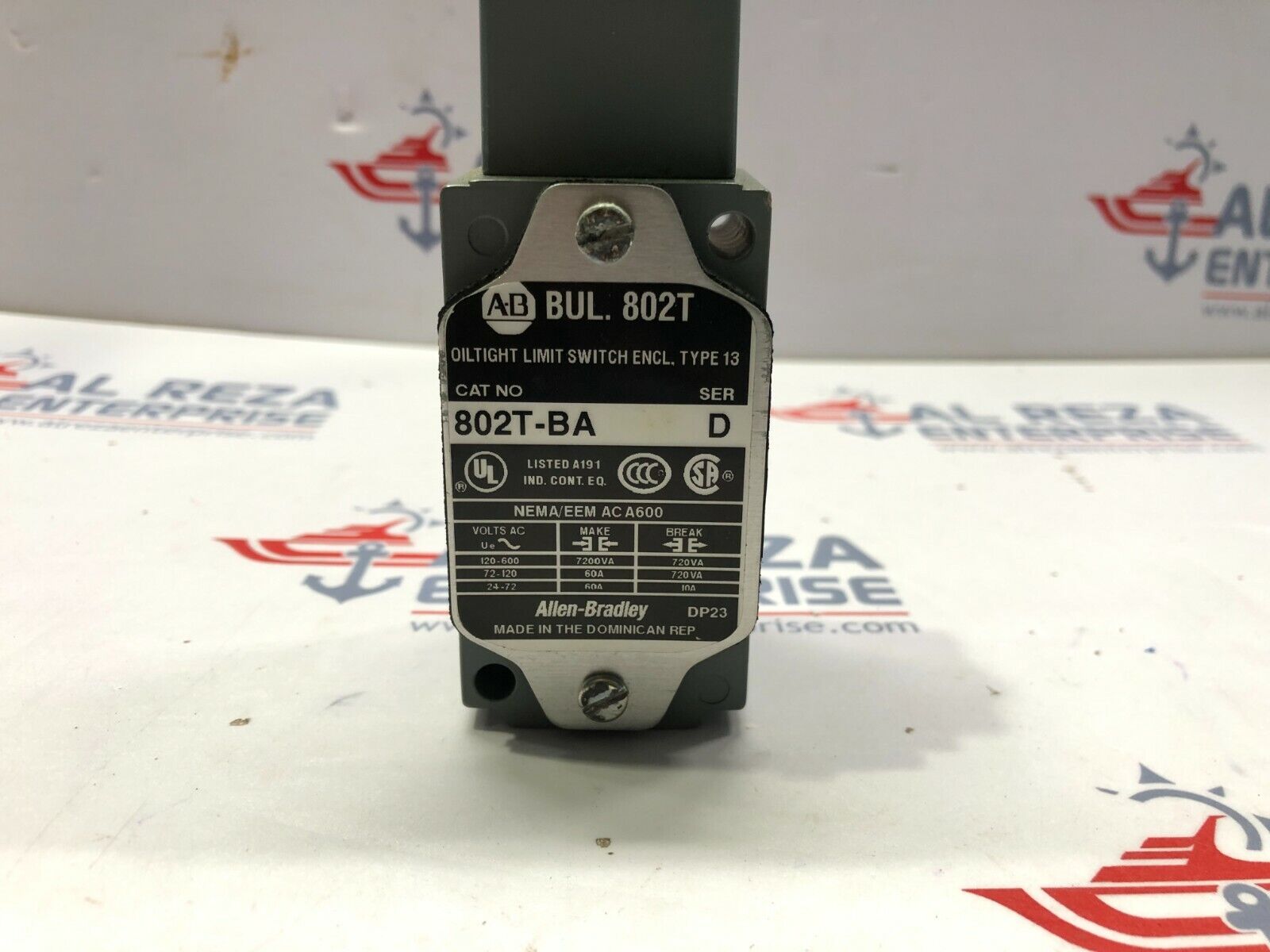 ALLEN BRADLEY 802T-BA LIMIT SWITCH 