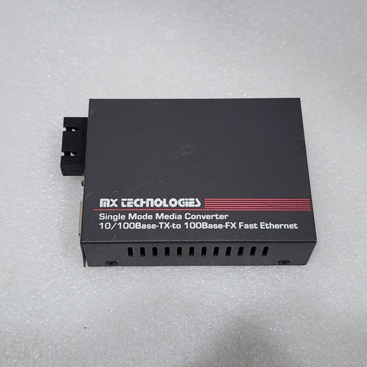 MX TECHNOLOGIES M20S PWR 100M SINGLE MODE MEDIA CONVERTER