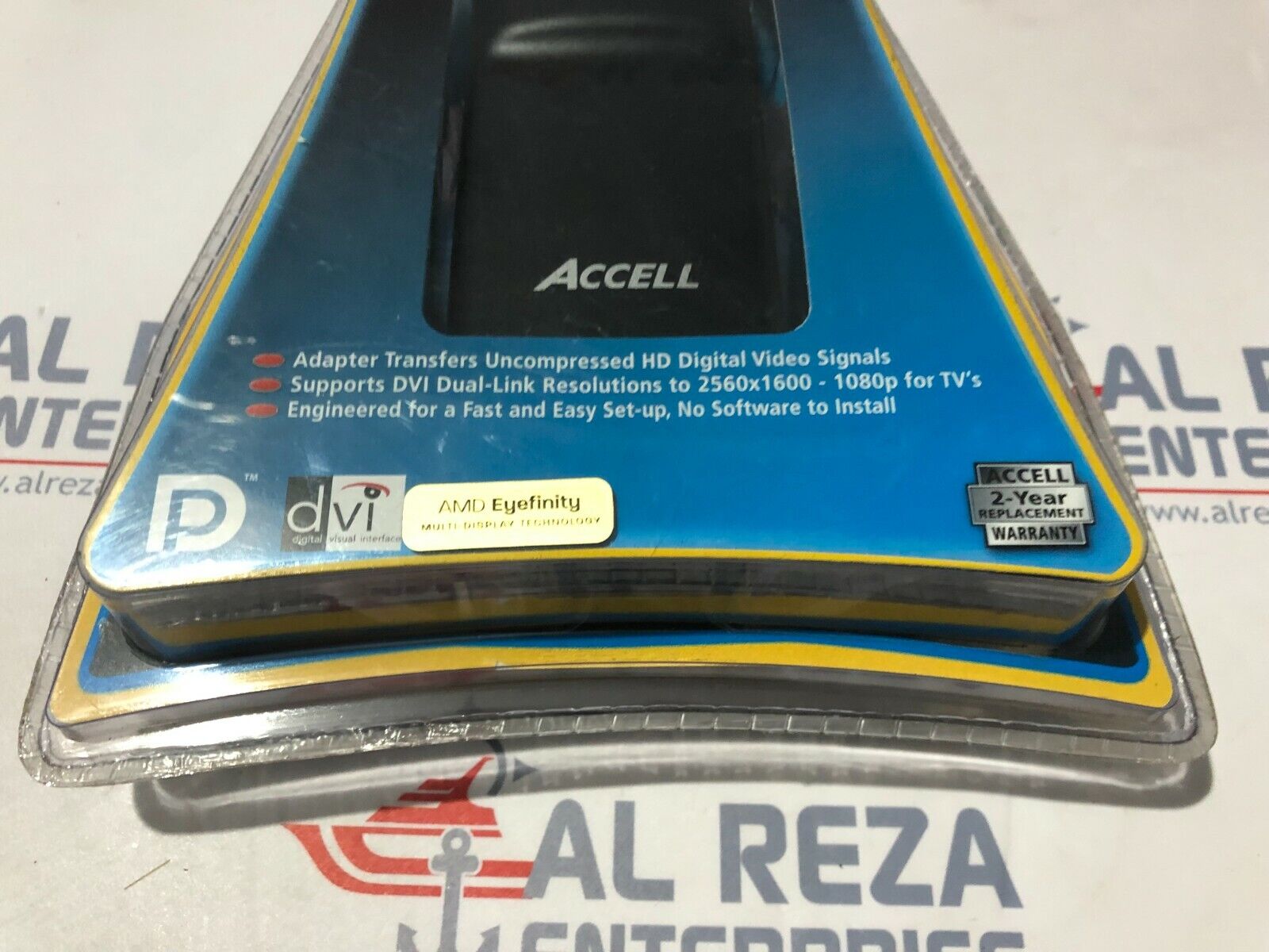 ACCELL ULTRA-AV DISPLAY PORT TO DVI DUAL-LINK ADAPTER  