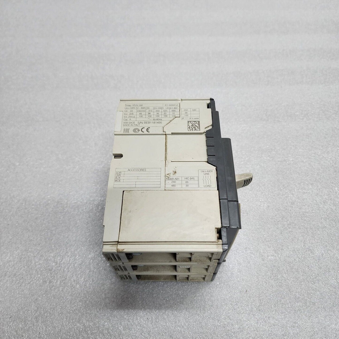 ABB SACE TMAX XT2N 160 CIRCUIT BREAKER