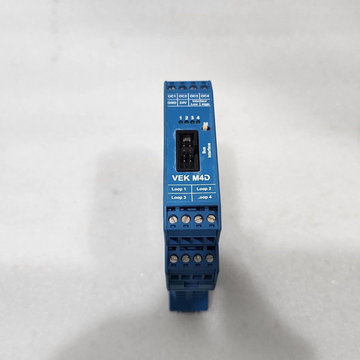 FEIG ELECTRONICS VEK M4D 4-CH VEHICLE LOOP DETECTOR  12-24VDC