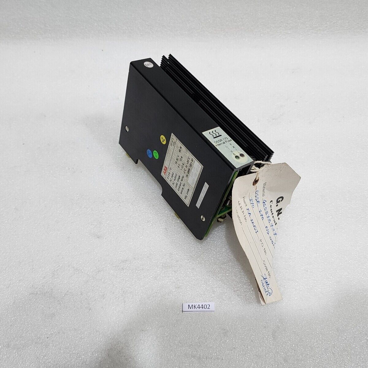 ABB DSSR 170 POWER SUPPLY UNIT IN4899-1001-BT-05