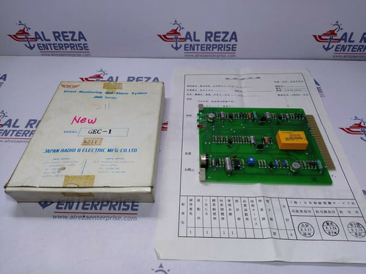 JRCS GEC-1 JMD Series Direct Monitoring and Alarm System