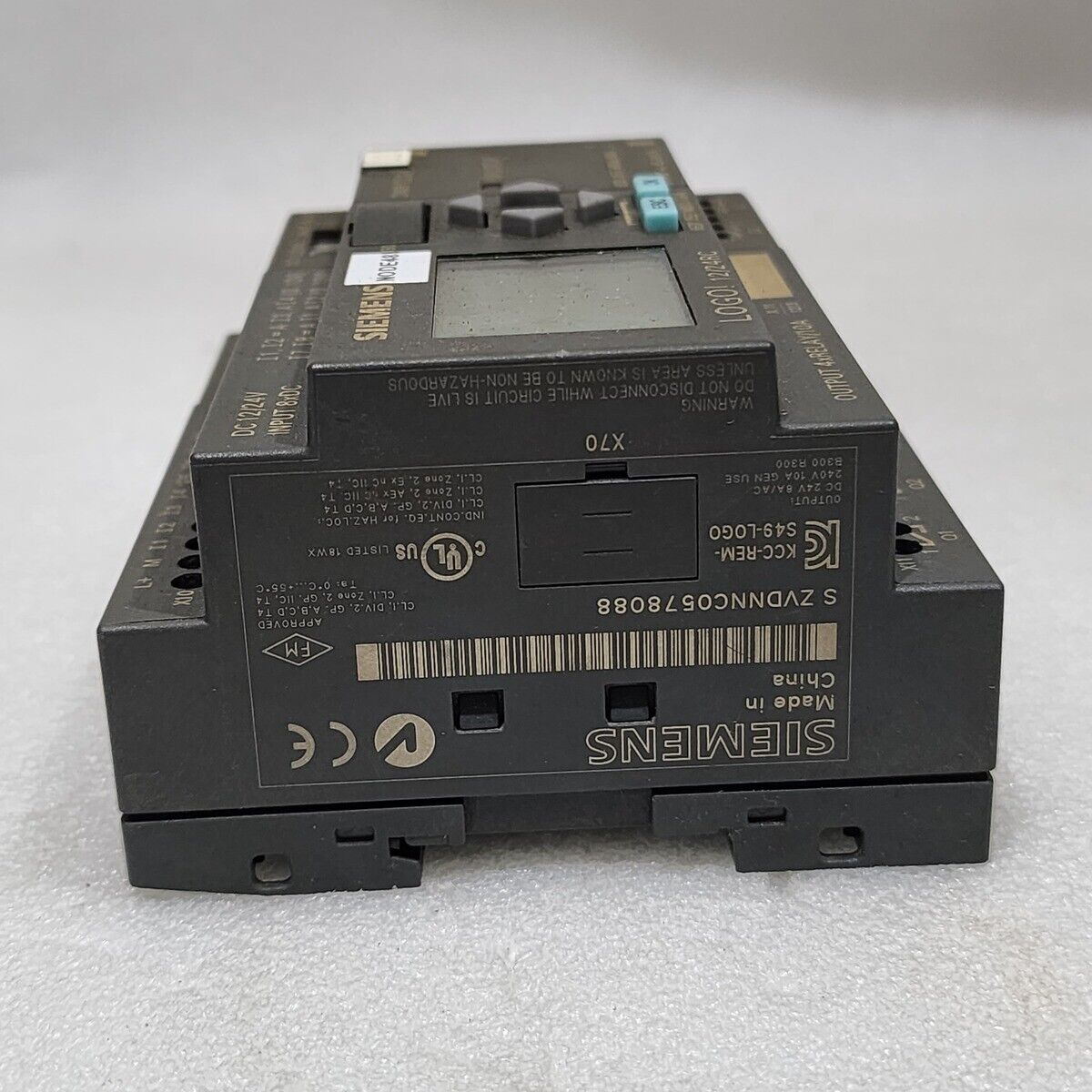 SIEMENS 6ED1 052-1MD00-0BA6 LOGO 12/24RC & DM8 12/24R 6ED1 055-1MB00-0BA0