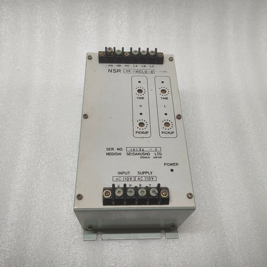 NEGISHI SEISAKUSHO NCR 84-HCLC-A 110VAC