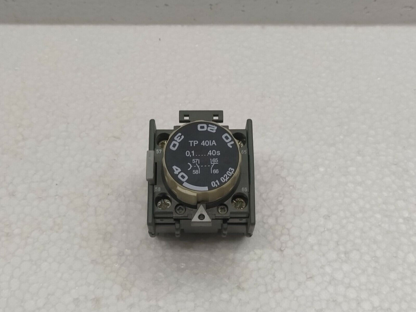 ABB TP40IA OFF DELAY TIMER 0.1 - 40 SEC 5354 4135-002 TIME DELAYER TP 40IA