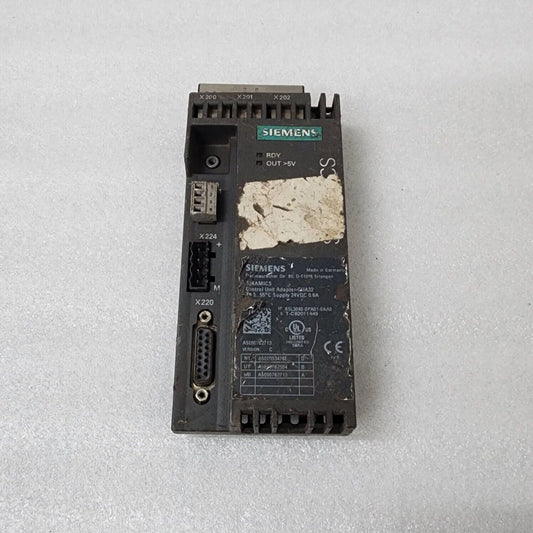 SIEMENS 6SL3040-0PA01-0AA0 CUA32 CONTROL UNIT ADAPTER