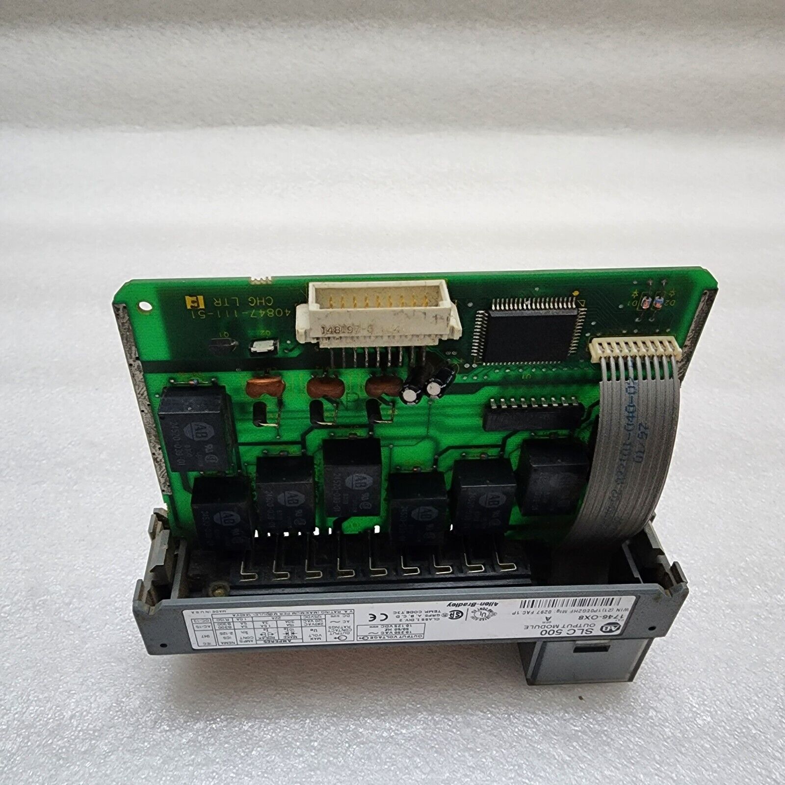 ALLEN BRADLEY CAT 1746-OX8 SLC500 OUTPUT MODULE