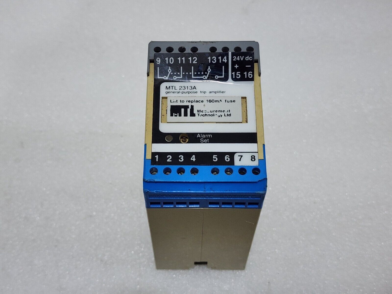 MEASUREMENT TECHNOLOGY MTL2313A GENERAL PURPOSE TRIP AMPLIFIER 24VDC