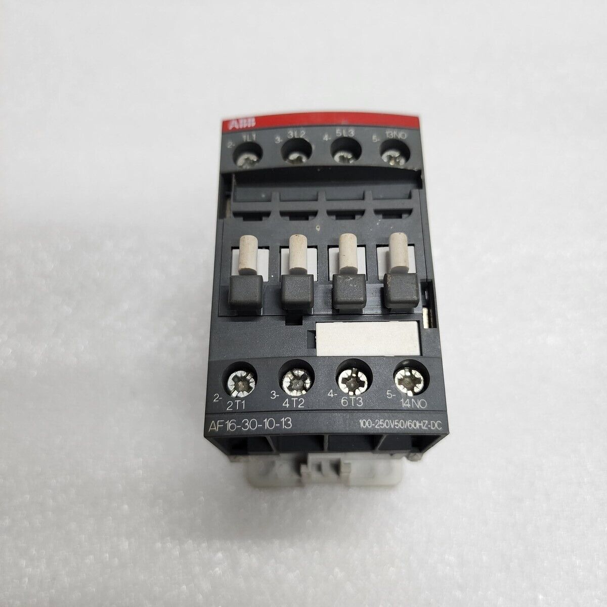 ABB AF16 3-POLE CONTACTOR 35A AF16-30-10-13 100-250V AC/DC