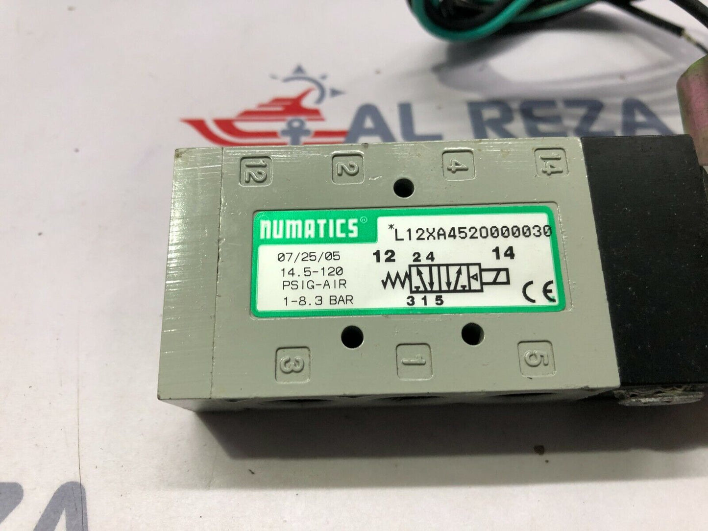 NUMATICS L12XA452O000030 PURGE CONTROL VALVE