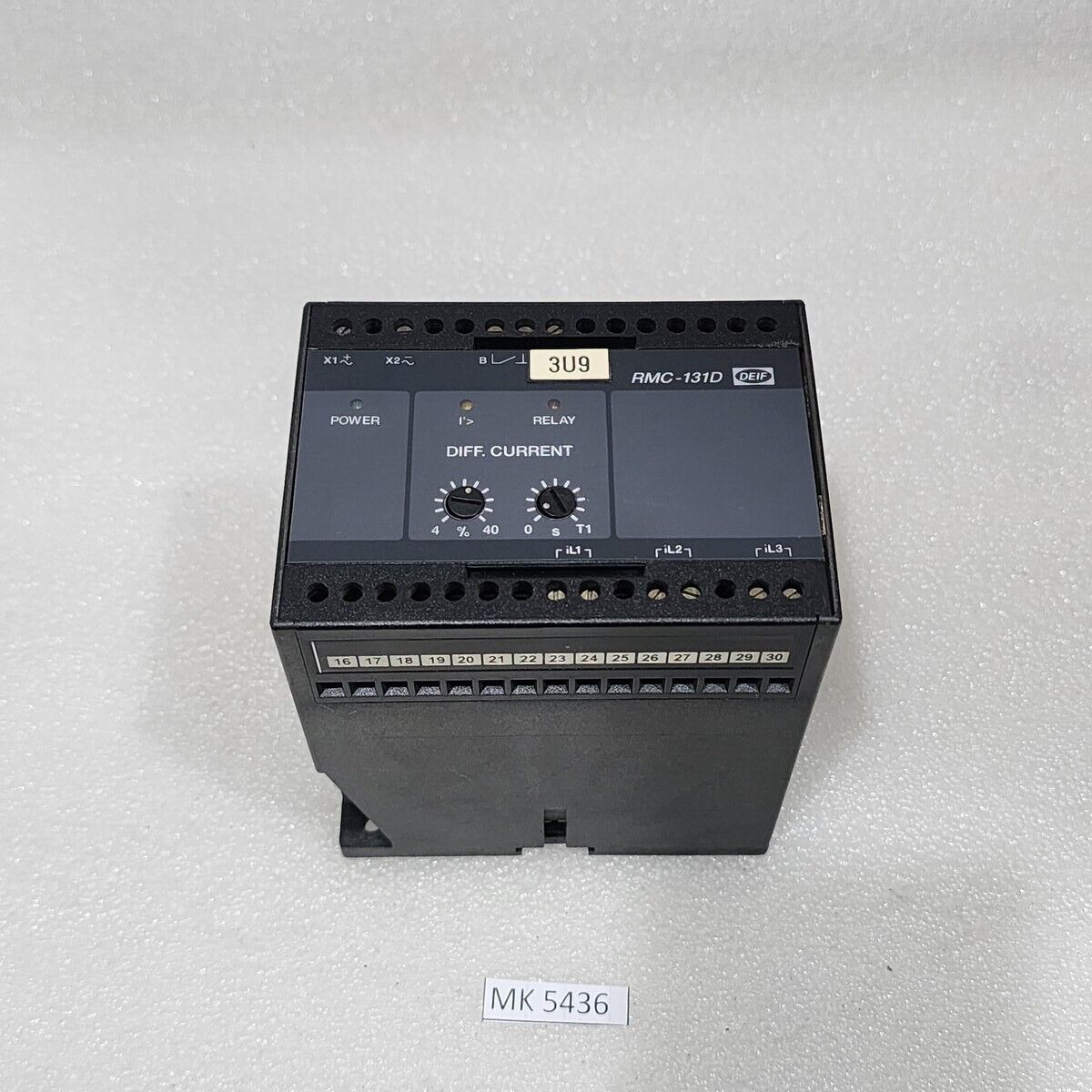 DEIF RMC-131D CURRENT RELAY 24VDC 404155.80