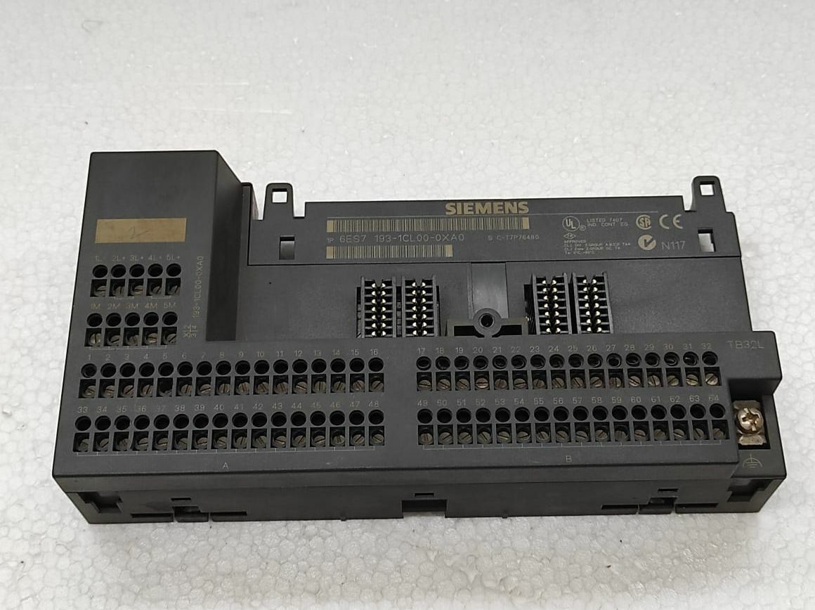 Siemens 6ES7 193-1CL00-0XA0 Terminal Block 6ES7 133-1BL01-0XB0 ET200L