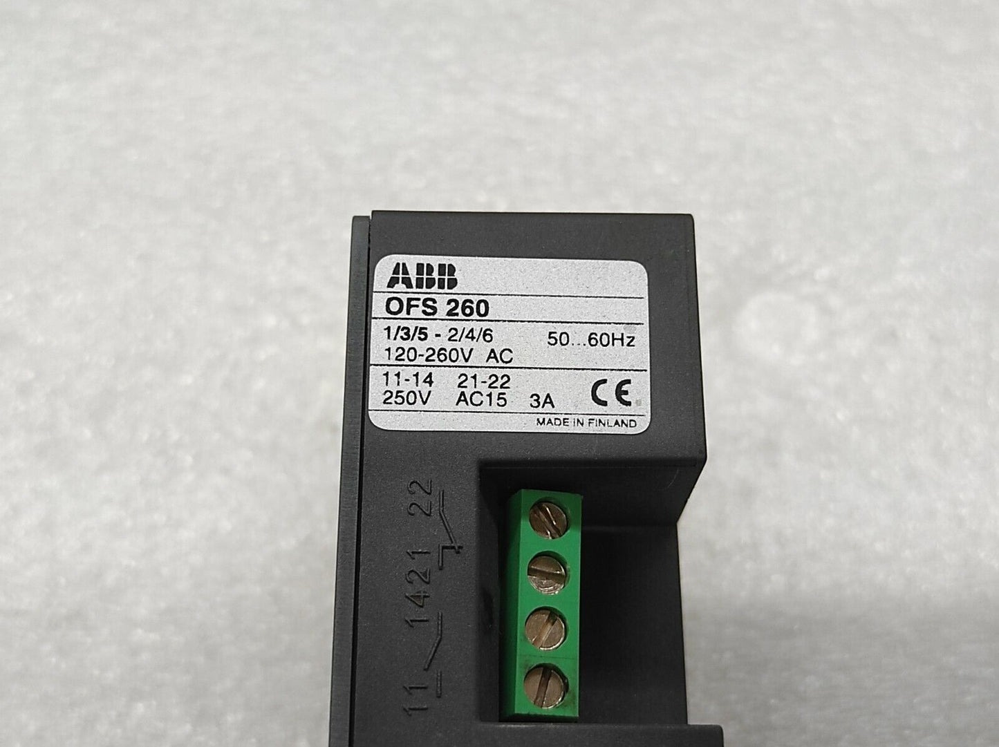 ABB OFS 260 ELECTRONIC FUSE MONITOR