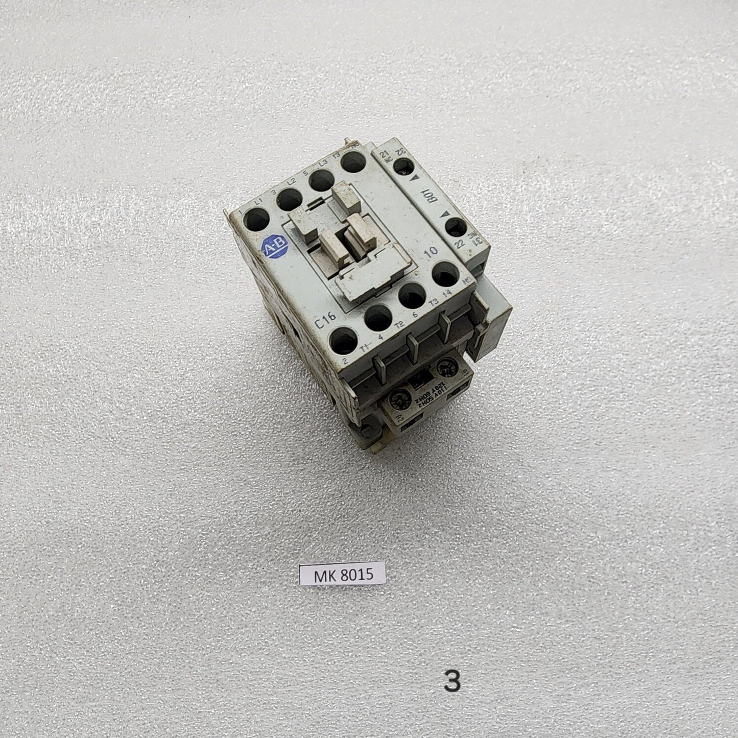 ALLEN BRADLEY C16 MAGNETIC CONTACTOR 32A CAT 100-C16-10 110-120V
