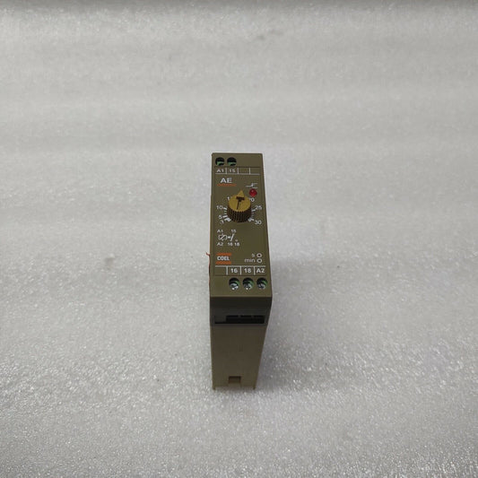 COEL AE 30 8 110VCA ELECTRONIC TIMING RELAY 