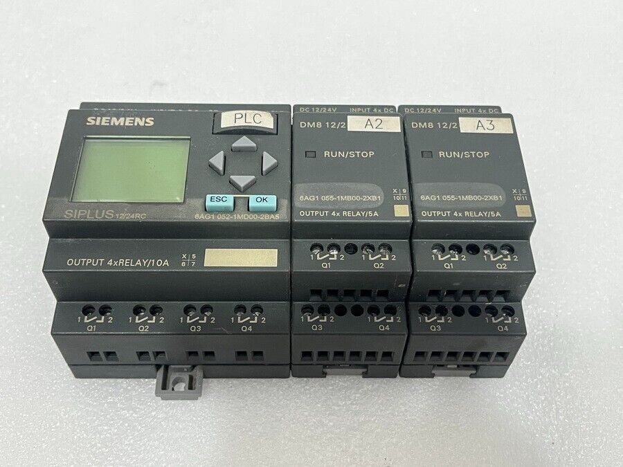 SIEMENS 6AG1 052-1MD00-2BA5 SIPLUS 12/24RC WITH DM8 12/2 6AG1 055-1MB00-2XB1