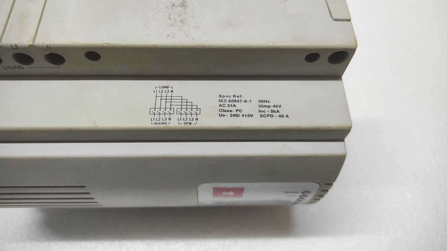 HAVELLS TPN ACCL ELECTRIC TRANSFER SWITCH 240/415V