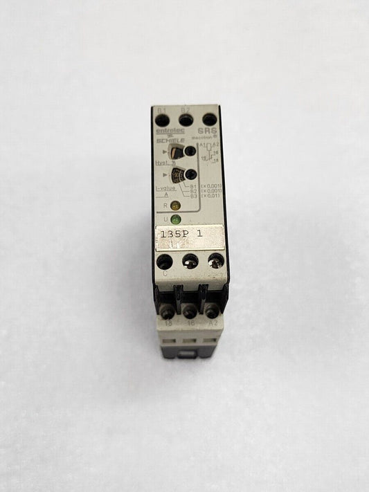 ENTRELEC SCHIELE SRS MECOTRON CURRENT MONITORING RELAY 2.430.841.11 220-240VAC