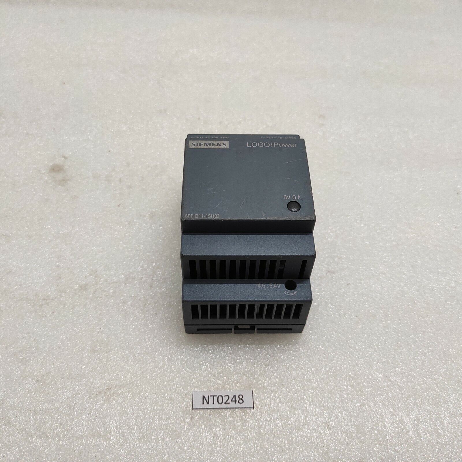 SIEMENS 6EP1311-1SH03 POWER SUPPLY 5VDC 3A