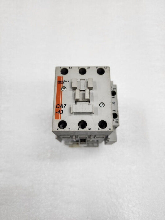 SPRECHER + SCHUH CA7-43-00 MAGNETIC CONTACTOR COIL VOLTAGE 110-120VAC