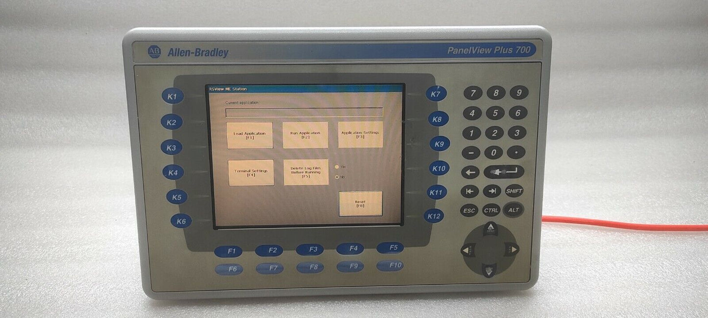 ALLEN BRADLEY PANELVIEW PLUS 700 2711P-RDK7C HMI 2711P-RP1