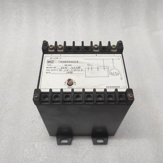 DAIICHI DM-83Q TRANSDUCER 110V 