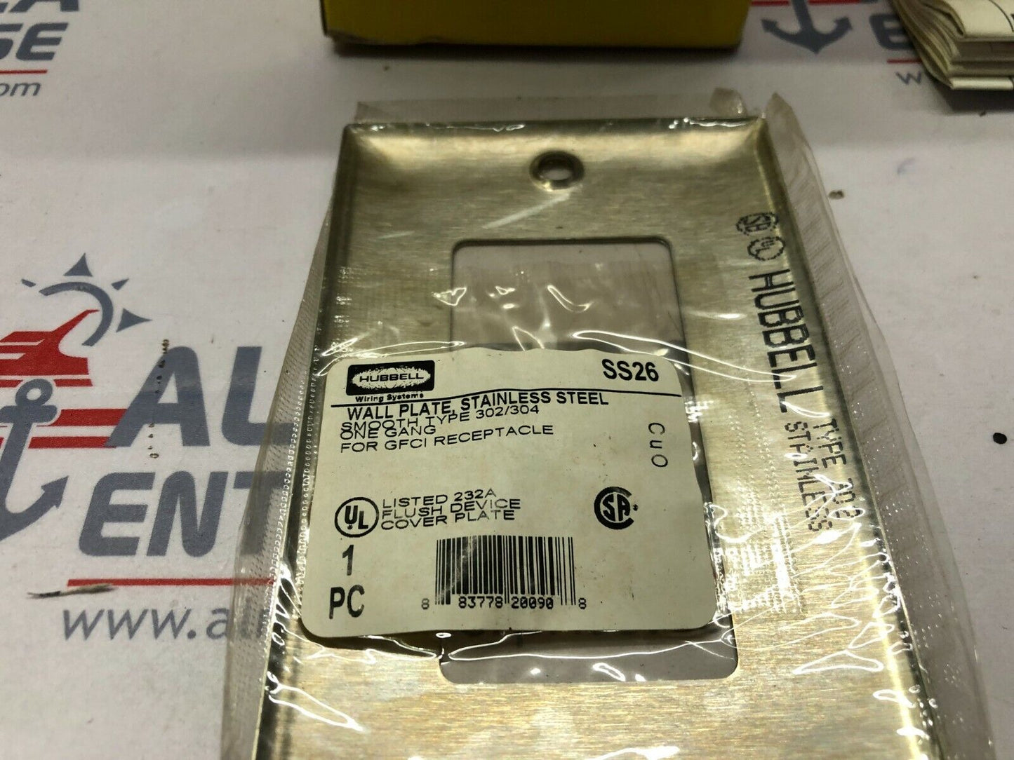 HUBBELL GFR8200SGI GFCI TEMPER RESISTANT IVORY 15A/125V