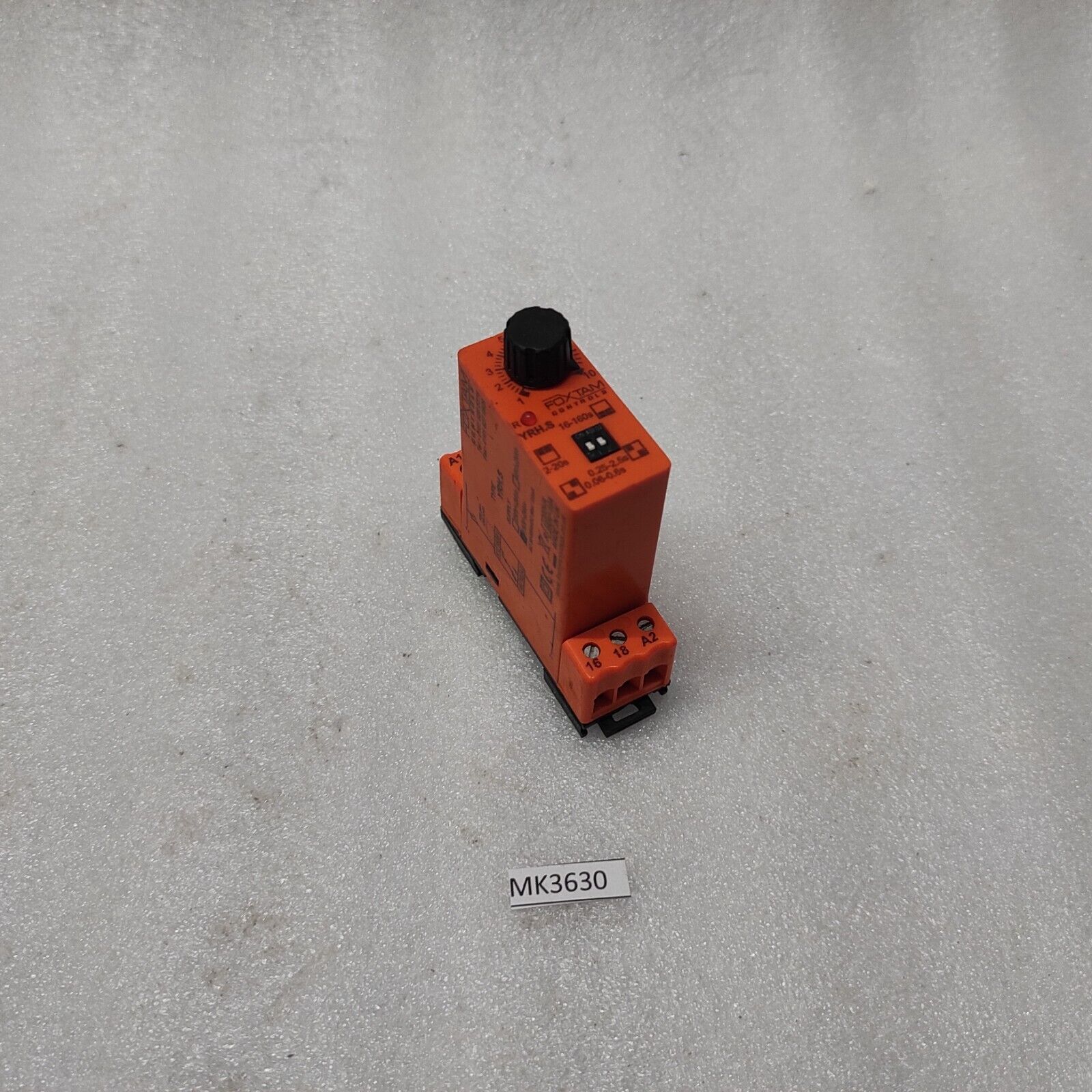 FOXTAM CONTROLS YRH.S DELAY OFF TIMER 