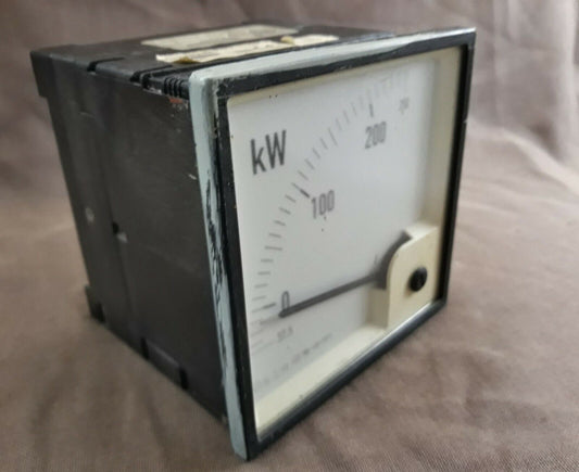 Eltroma Technik kW Wattmeter -37.5 To 250 kW